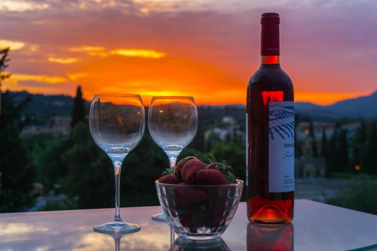 Sunshine Home 2 With Sea View Corfu  Εξωτερικό φωτογραφία